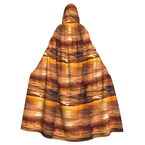 Zhuanyun Umhang mit Sonnenuntergang-Landschaft, Halloween-Kapuzenumhang, Polyester-Kapuzenumhang, passend für alle Gelegenheiten Zhuanyun Umhang mit Sonnenuntergang-Landschaft, Halloween-Kapuzenumhang, Polyester-Kapuzenumhang, passend für alle Gelegenheiten von Zhuanyun