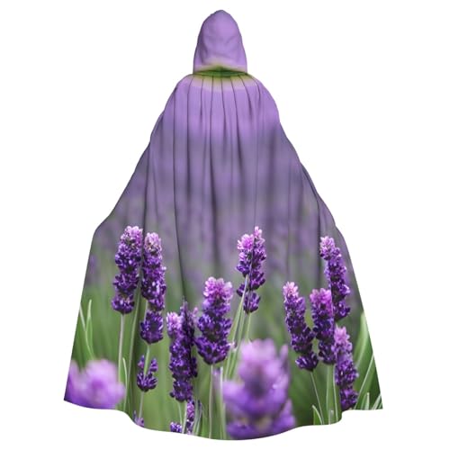 Zhuanyun Violetter Lavendelfarbener Blumen-Umhang, super großer Kapuzenumhang mit Schleife, geeignet für Make-up-Partys und Rollenspiele Zhuanyun Violetter Lavendelfarbener Blumen-Umhang, super großer Kapuzenumhang mit Schleife, geeignet für Make-up-Partys und Rollenspiele von Zhuanyun