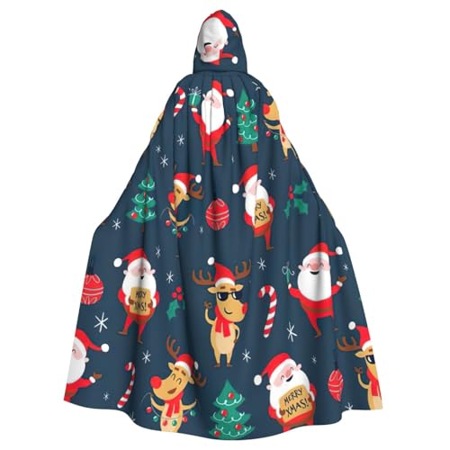 Zhuanyun Weihnachtsmann-Umhang, Halloween-Kapuzenumhang, Polyester-Kapuzenumhang, passend für alle Gelegenheiten Zhuanyun Weihnachtsmann-Umhang, Halloween-Kapuzenumhang, Polyester-Kapuzenumhang, passend für alle Gelegenheiten von Zhuanyun
