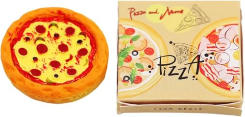 1 Set Miniatur-Pizza-Box, Verhältnis 1:6, 1:12, Puppenhaus-Lebensmittelmodell-Set, Puppenhaus-Möbelzubehör, 1 Puppenhaus-Zubehör 1 Set Miniatur-Pizza-Box, Verhältnis 1:6, 1:12, Puppenhaus-Lebensmittelmodell-Set, Puppenhaus-Möbelzubehör, 1 Puppenhaus-Zubehör von Zhuluck