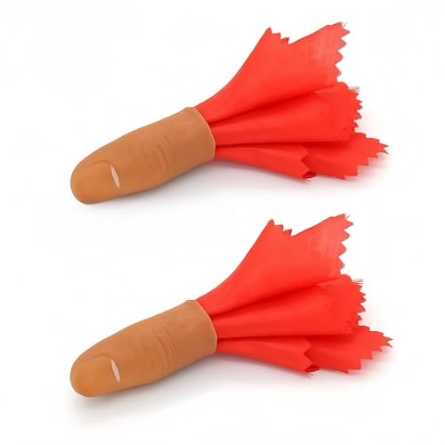 2 x Daumenspitze, Zaubertricks, künstliche Daumenspitze, Seide, verschwindende Seide, falsche Daumenspitze, Zaubertrick, Zaubertricks, Zaubertricks, die Objekte verschwinden lassen, praktische Witze 2 x Daumenspitze, Zaubertricks, künstliche Daumenspitze, Seide, verschwindende Seide, falsche Daumenspitze, Zaubertrick, Zaubertricks, Zaubertricks, die Objekte verschwinden lassen, praktische Witze von Zhuluck