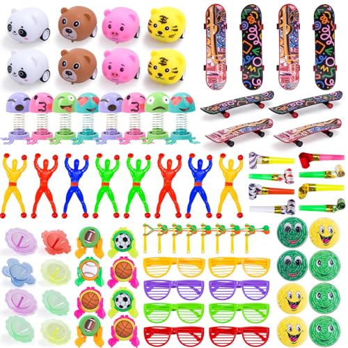Zhulybowei 80 Stück Mitgebsel Kindergeburtstag Set, Kindergeburtstag Gastgeschenke, Kleine Geschenke für Kinder, Give Aways für Kindergeburtstag Party Klassenzimmer Preise Pinata Füllung von Zhulybowei