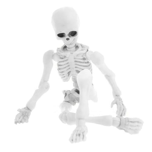 Figur Modell verschiebbares Skelett Mini menschlicher Körper Karnevalsspiel volle Innovation Lustiges Spiel Fingerpuppen (AS Show, One Size) von ZhungZaoh