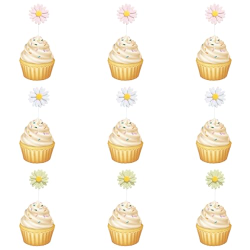 30 Stück Tortendeko Gänseblümchen, Gänseblümchen Blumen Pappbecher Kuchendeko, Geburtstag Daisy Tortendeko, Gänseblümchen Cupcake Toppers, Gänseblümchen Partydeko, für Mädchen Kinder Hochzeit 30 Stück Tortendeko Gänseblümchen, Gänseblümchen Blumen Pappbecher Kuchendeko, Geburtstag Daisy Tortendeko, Gänseblümchen Cupcake Toppers, Gänseblümchen Partydeko, für Mädchen Kinder Hochzeit von Zhuporn