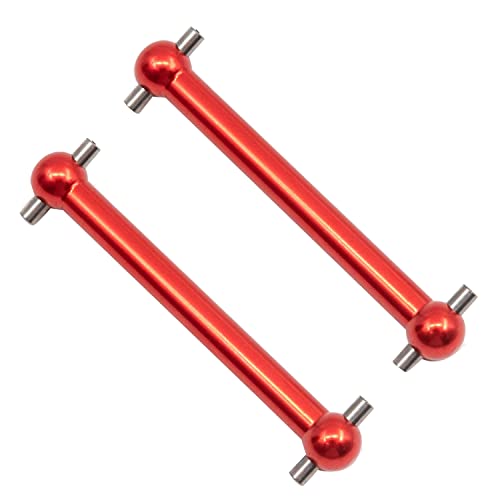 Zhwkelvs 2Stk Antriebswelle DogBone für TT02B 1/10 RC Car,Rot von Zhwkelvs