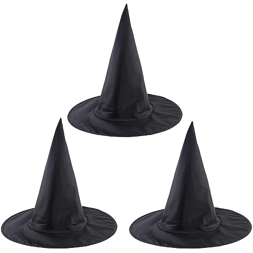 Zhzrche Halloween Hexenhut für Frauen, Zaubererhut Perfektes Zubehör für Halloween Hexenkostüm oder Cosplay. Zhzrche Halloween Hexenhut für Frauen, Zaubererhut Perfektes Zubehör für Halloween Hexenkostüm oder Cosplay. von Zhzrche
