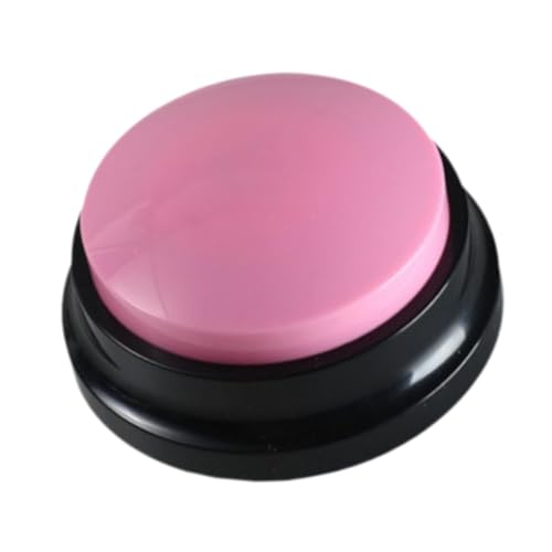 Zialofi Aufnehmbare Sprechtaste, Antwort Summer, Geschenke, Spielzeug, Einfach zu Verwenden, Pädagogisches Haustier Training, Summer, Aufnahmetast, ROSA Zialofi Aufnehmbare Sprechtaste, Antwort Summer, Geschenke, Spielzeug, Einfach zu Verwenden, Pädagogisches Haustier Training, Summer, Aufnahmetast, ROSA von Zialofi