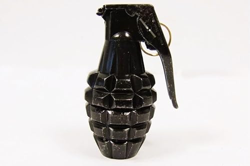 Decorative Pineapple Grenade MK 2 USA World War II Metal Hand Grenade by Zib Miltec (Black) von Zib Miltec