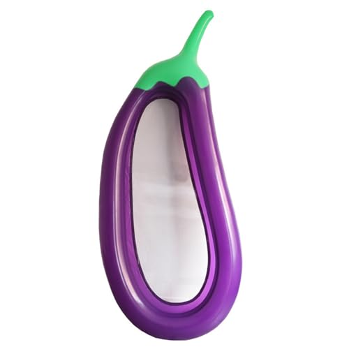 Zibeem Aubergine-Pool-Float, Riesige Aufblasbare Auberginen-Float-Pool-Lounge-Stuhl, PVC-Pool-Floating-Hängematte Faltbares Wasser Schwimmendes Bett Zibeem Aubergine-Pool-Float, Riesige Aufblasbare Auberginen-Float-Pool-Lounge-Stuhl, PVC-Pool-Floating-Hängematte Faltbares Wasser Schwimmendes Bett von Zibeem