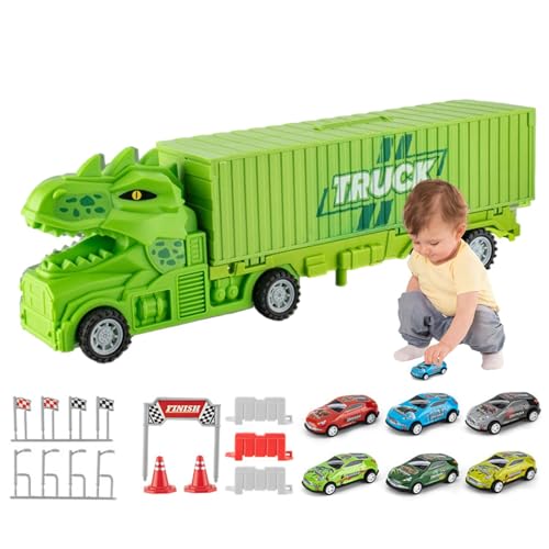 Zibeem Auto -Trägerspielzeug, Spielzeugfahrzeug für Kleinkind | Faltbares Autospiel -Set Kleinkindfahrzeuge - Buntes Rennstrecken Playset Early Education Toys für den Kindergarten zu Hause Zibeem Auto -Trägerspielzeug, Spielzeugfahrzeug für Kleinkind | Faltbares Autospiel -Set Kleinkindfahrzeuge - Buntes Rennstrecken Playset Early Education Toys für den Kindergarten zu Hause von Zibeem