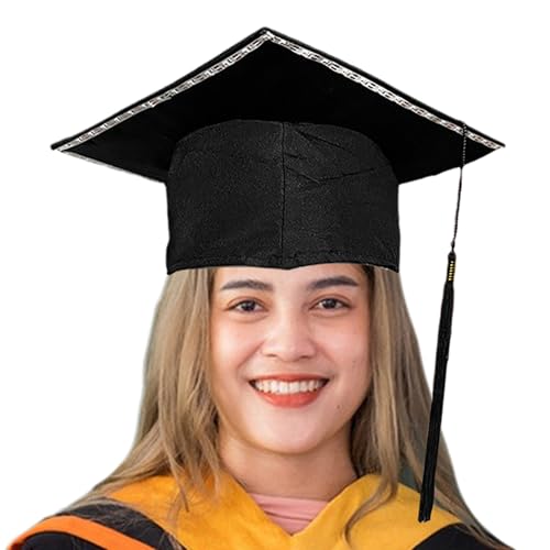 Zibeem Bachelor-Abschlussmütze, Abschlussmütze für Studenten - LED-Abschlusshut für die Absolventen der Klasse 2024 | Unisex-Unisex-Abschlusshut für High School, College, Universität Zibeem Bachelor-Abschlussmütze, Abschlussmütze für Studenten - LED-Abschlusshut für die Absolventen der Klasse 2024 | Unisex-Unisex-Abschlusshut für High School, College, Universität von Zibeem