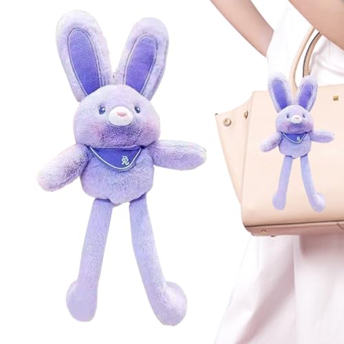 Zibeem Bunny Plüsch, Pull Up Hasenplüschspielzeug - 11inch interaktive Osterhase gefülltes Tier,Super weicher und interaktiver, schaltbarer Ohrschlüsselketten für den Anhänger des Rucksacks für Ring Zibeem Bunny Plüsch, Pull Up Hasenplüschspielzeug - 11inch interaktive Osterhase gefülltes Tier,Super weicher und interaktiver, schaltbarer Ohrschlüsselketten für den Anhänger des Rucksacks für Ring von Zibeem