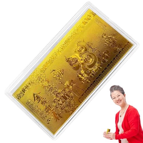 Zibeem Gold-Gedenkbanknoten zum chinesischen Jahr, Banknote zum Jahr der Schlange - Schlangen-Jahr-Challenge-Banknote-Souvenir-Dekoration - Dekorative Gedenk-Glücksbanknote 2025, Erinnerungsbanknote Zibeem Gold-Gedenkbanknoten zum chinesischen Jahr, Banknote zum Jahr der Schlange - Schlangen-Jahr-Challenge-Banknote-Souvenir-Dekoration - Dekorative Gedenk-Glücksbanknote 2025, Erinnerungsbanknote von Zibeem