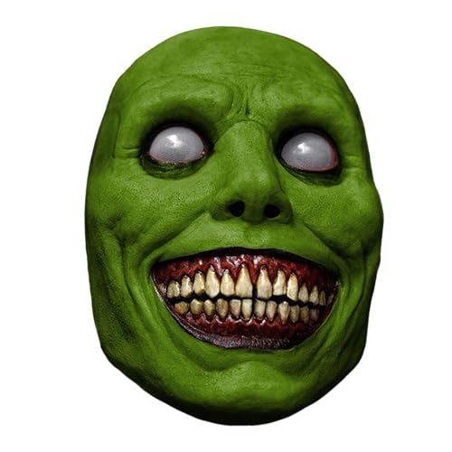 Zibeem Gruselige Maske - Weiche, atmungsaktive schreckliche Dämonenmaske,Halloween-Gruselmaske für Erwachsene. Realistische Maske für Halloween-Kostüm-Party-Requisiten Zibeem Gruselige Maske - Weiche, atmungsaktive schreckliche Dämonenmaske,Halloween-Gruselmaske für Erwachsene. Realistische Maske für Halloween-Kostüm-Party-Requisiten von Zibeem