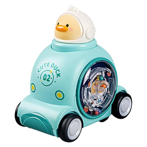 Zibeem Push Car Toy Spielzeug, Spielzeugauto für Kleinkind - Cartoon Space Animal Racing Car - Bildungsreiseaktivitäten geschäftiger Würfelspielzeug, süßes dringendes Reibungsfahrzeug für und Mädchen Zibeem Push Car Toy Spielzeug, Spielzeugauto für Kleinkind - Cartoon Space Animal Racing Car - Bildungsreiseaktivitäten geschäftiger Würfelspielzeug, süßes dringendes Reibungsfahrzeug für und Mädchen von Zibeem