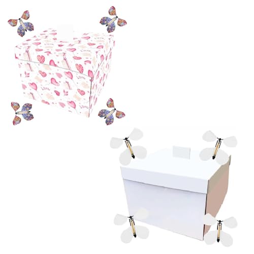 Zibeem Schmetterlings-Explosions-Geschenkbox – Schmetterlings-Explosions-Überraschungsbox Mit 4/10Stück Schmetterlingen,Geburtstags-Überraschungsbox, Exquisite Süßigkeiten-Box Zibeem Schmetterlings-Explosions-Geschenkbox – Schmetterlings-Explosions-Überraschungsbox Mit 4/10Stück Schmetterlingen,Geburtstags-Überraschungsbox, Exquisite Süßigkeiten-Box von Zibeem