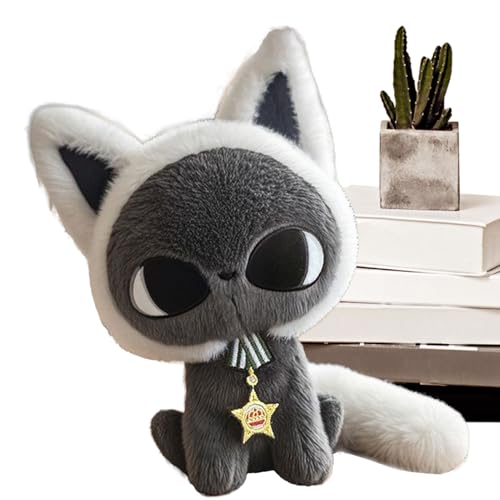 Zibeem Stofftier Katze,Plüschkatze Babykatze - 25cm Weiches Kuscheltier Zum Liebhaben Tröstlicher Begleiter Für Zuhause Kinderzimmer Reise Zibeem Stofftier Katze,Plüschkatze Babykatze - 25cm Weiches Kuscheltier Zum Liebhaben Tröstlicher Begleiter Für Zuhause Kinderzimmer Reise von Zibeem