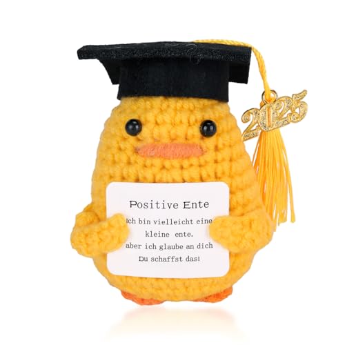 Zidoley Pocket Hug Ente Glücksbringer Geschenke, Glück Ente Positive Geschenke, 2025 Kreative Ente, Mutmacher Geschenk, Glücksbringer für prüfung, Einschulung Geschenk Zidoley Pocket Hug Ente Glücksbringer Geschenke, Glück Ente Positive Geschenke, 2025 Kreative Ente, Mutmacher Geschenk, Glücksbringer für prüfung, Einschulung Geschenk von Zidoley