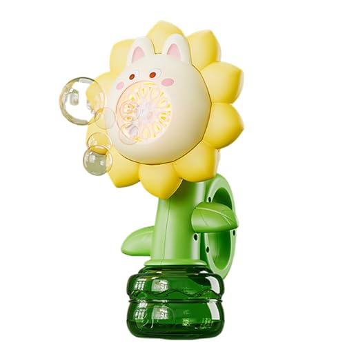 Bubble Machine Für Kinder | Wiederaufladbares Tanzendes Sonnenblumenspielzeug | Automatische Schwimmende Sphere -Hersteller Für Outdoor -Partys, Geburtstagsgeschenke, Lustige Spielzeit, Sommerunterhal Bubble Machine Für Kinder | Wiederaufladbares Tanzendes Sonnenblumenspielzeug | Automatische Schwimmende Sphere -Hersteller Für Outdoor -Partys, Geburtstagsgeschenke, Lustige Spielzeit, Sommerunterhal von Ziennhu