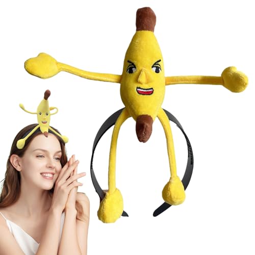 Fruchtband-Kostüm für Erwachsene | bereitet die gelbe Banane als schöne Kopfbedeckung für Cosplay und Veranstaltungen | Lustiges Kostümzubehör für Partys, Fotoshootings, bezogen Fruchtband-Kostüm für Erwachsene | bereitet die gelbe Banane als schöne Kopfbedeckung für Cosplay und Veranstaltungen | Lustiges Kostümzubehör für Partys, Fotoshootings, bezogen von Ziennhu