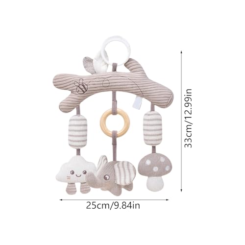 Kinderwagen Für Autositz Spielzeug Für Neugeborene | Schwarz Weiße Kontrastaktivität Spielzeug | | Hängende Sensorische Rassel Mit Weichen Tieranhängern | Visuelle Entwicklung Crinkle Sound | Babygesc Kinderwagen Für Autositz Spielzeug Für Neugeborene | Schwarz Weiße Kontrastaktivität Spielzeug | | Hängende Sensorische Rassel Mit Weichen Tieranhängern | Visuelle Entwicklung Crinkle Sound | Babygesc von Ziennhu