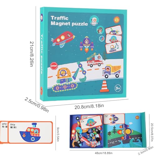 Magnetische Rätsel Für 2 3 -Jährige - Reisespiele Für Kinder Im Alter Von 4 5 Jahren - Spielzeug Für Kleinkinder Im Flugzeugwagenfahrt | Vindany Farbsortierung Und Zahlenlabyrinth, Bildungszählen Lern von Ziennhu