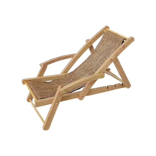 Mini Beach Stuhl - Tiny Wooden Lounge Chair | Miniaturpuppenhausmöbel | Hölzerne Miniatur -Lounge -Stühle, Puppenhausdekoration Möbel für Kinder Teenager, kleines Desktop -Ornament Model Mini Beach Stuhl - Tiny Wooden Lounge Chair | Miniaturpuppenhausmöbel | Hölzerne Miniatur -Lounge -Stühle, Puppenhausdekoration Möbel für Kinder Teenager, kleines Desktop -Ornament Model von Ziennhu
