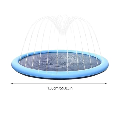 Water Sprinkler Pad | Outdoor Aufblasbare Splash -Matte Für Kleinkinder & Kinder | Nonrutschwasserspielpolster | Fun Hinterhof Sommerspielzeug | BPA-freier Wiederverwendbarer Sprühpool-Matte | Babyküh Water Sprinkler Pad | Outdoor Aufblasbare Splash -Matte Für Kleinkinder & Kinder | Nonrutschwasserspielpolster | Fun Hinterhof Sommerspielzeug | BPA-freier Wiederverwendbarer Sprühpool-Matte | Babyküh von Ziennhu
