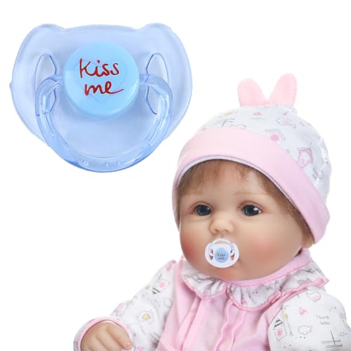 Ziennhu Baby Doll Schnuller - Silikon Schnullers Für Puppen | Weicher Sauger Realistisches Design | Perfektes Zubehör Für Babies Puppens Spielzeug Geschenk | BPA-Frei Sicher & Langlebig von Ziennhu