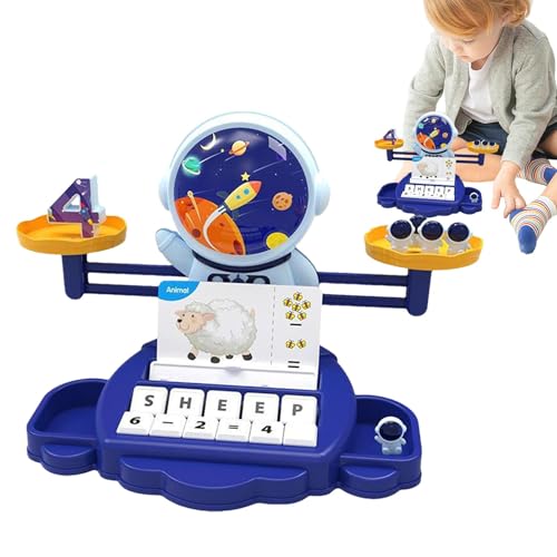 Ziennhu Balance Counting Game, Balance Scale Toy - Digital Balance Games - Spielzeug für Bildungszählungen, Vorschulzählungsaktivität für Zuhause, Schule, Kindergarten Ziennhu Balance Counting Game, Balance Scale Toy - Digital Balance Games - Spielzeug für Bildungszählungen, Vorschulzählungsaktivität für Zuhause, Schule, Kindergarten von Ziennhu