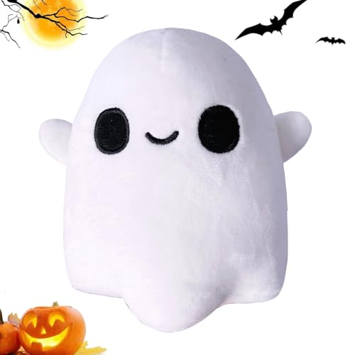 Ziennhu Gefüllter Plüschgeist – Weiches Stofftier Halloween Dekoration | Kuscheliger Geist Plüschspielzeug Für Kinder Mädchen | Niedliches Geschenk Für Schlafenszeit Und Party von Ziennhu