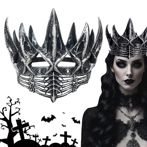 Ziennhu Rabenkrone, Rabenkrone, Cosplay-Krone, Gothic Kostümkrone für Damen, Geburtstag, Halloween, Ball, Cosplay- und Bühnenauftritte, Se référer au descriptif, Polypropylen Ziennhu Rabenkrone, Rabenkrone, Cosplay-Krone, Gothic Kostümkrone für Damen, Geburtstag, Halloween, Ball, Cosplay- und Bühnenauftritte, Se référer au descriptif, Polypropylen von Ziennhu