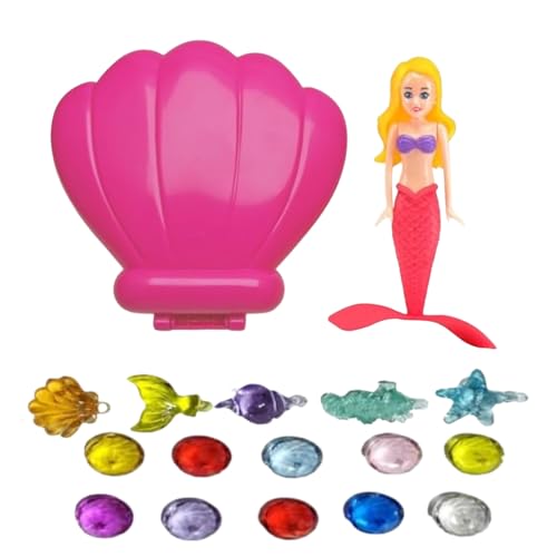 Ziennhu Tauchspielzeug - Spielzeug Kinder - Schwimmbad Spielzeug, Rotating Rising Design, Mermaid Shell Treasure Toys, Educational Preschool Learning Activity for Bath Time Summer Party von Ziennhu