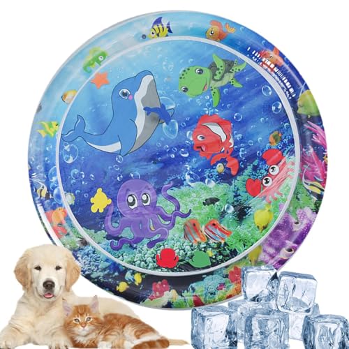 Ziennhu Wassermatte Für Babys - Bauchlage Spielzeug Baby - Wasserspielmatte BPA-frei | Weiches PVC Material | Fördert Motorik Und Wahrnehmung | Auslaufsicher | Leicht Tragbar Für Unterwegs Ziennhu Wassermatte Für Babys - Bauchlage Spielzeug Baby - Wasserspielmatte BPA-frei | Weiches PVC Material | Fördert Motorik Und Wahrnehmung | Auslaufsicher | Leicht Tragbar Für Unterwegs von Ziennhu