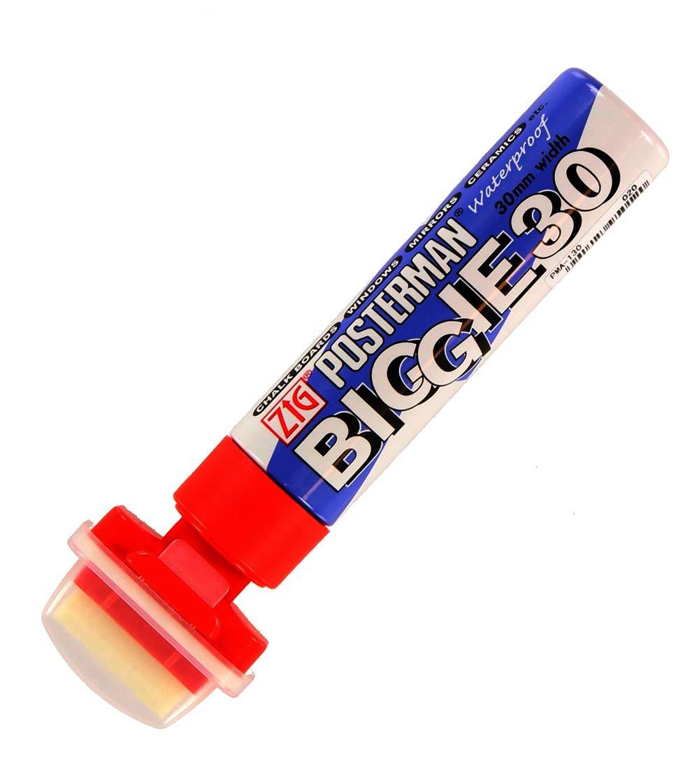 Zig Filzstifte - Biggie - 30 mm - Rot - Zig - One Size - Filzstifte Zig Filzstifte - Biggie - 30 mm - Rot - Zig - One Size - Filzstifte von Zig