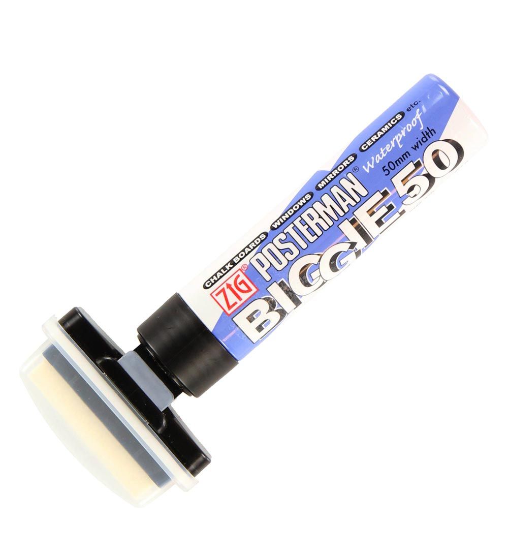 Zig Filzstifte - Biggie - 50 mm - Schwarz - Zig - One Size - Filzstifte Zig Filzstifte - Biggie - 50 mm - Schwarz - Zig - One Size - Filzstifte von Zig