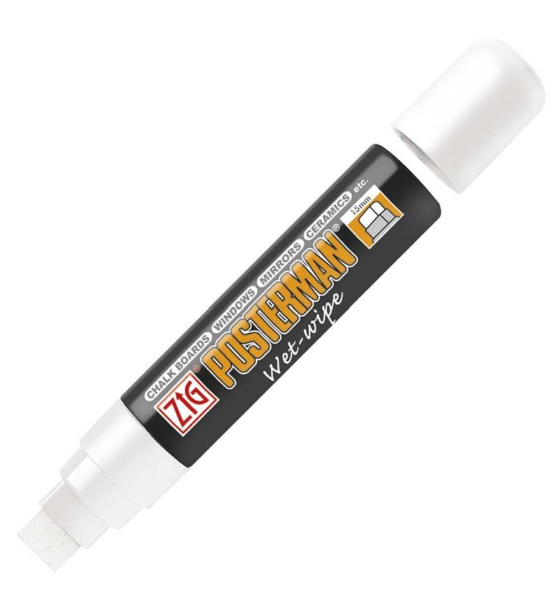 Zig Filzstifte - Feuchttuch/Radierer - 15 mm - Weiß - Zig - One Size - Filzstifte Zig Filzstifte - Feuchttuch/Radierer - 15 mm - Weiß - Zig - One Size - Filzstifte von Zig