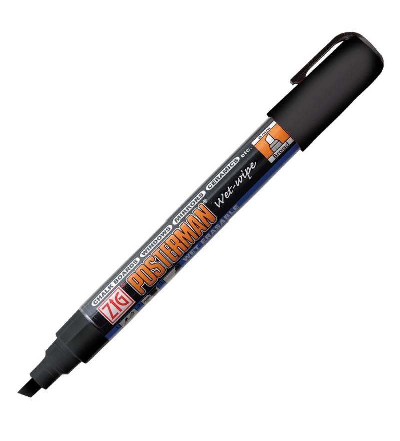 Zig Filzstifte - Feuchtwisch-/Radiergummi - 6 mm - Schwarz - Zig - One Size - Filzstifte Zig Filzstifte - Feuchtwisch-/Radiergummi - 6 mm - Schwarz - Zig - One Size - Filzstifte von Zig