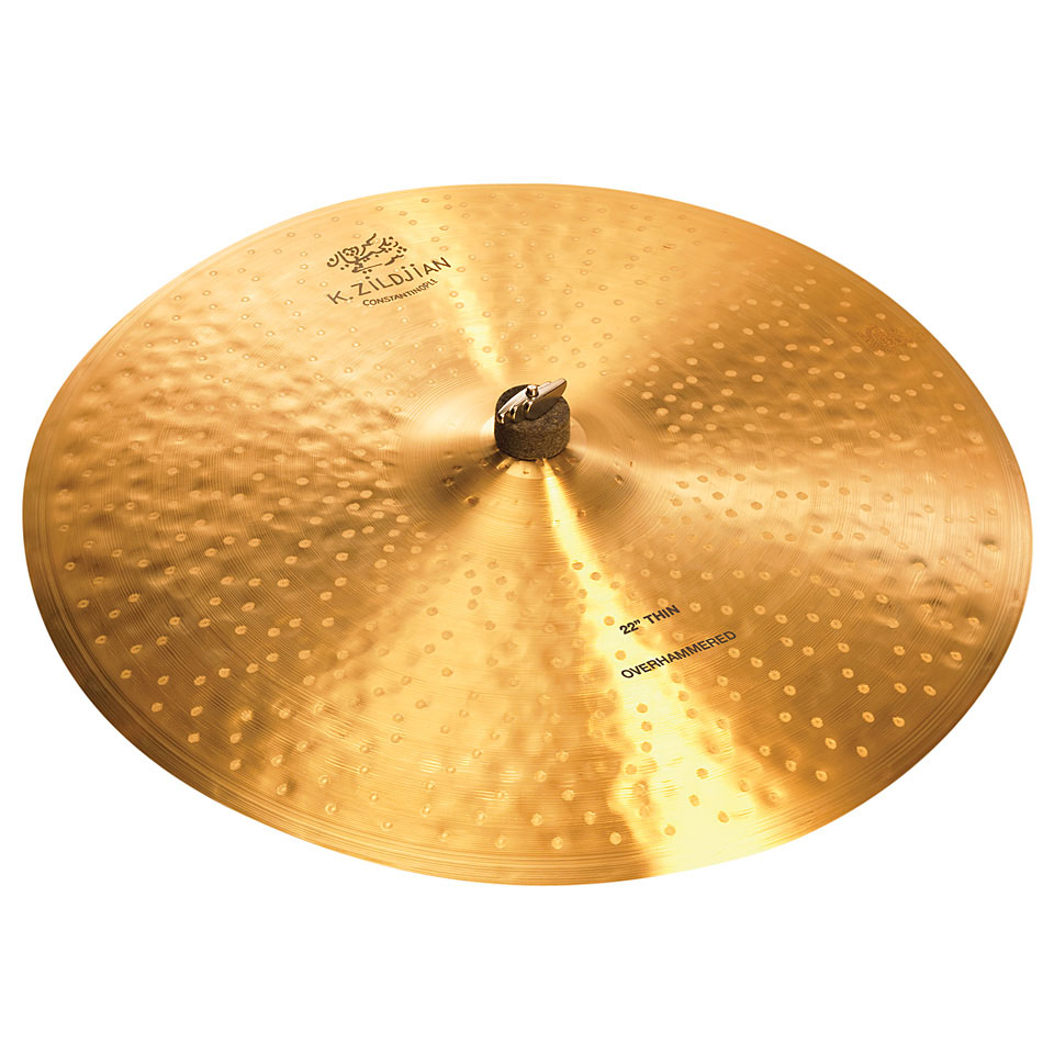 Zildjian Constantinople 22" Thin Ride Overhammered Ride-Becken Zildjian Constantinople 22" Thin Ride Overhammered Ride-Becken von Zildjian