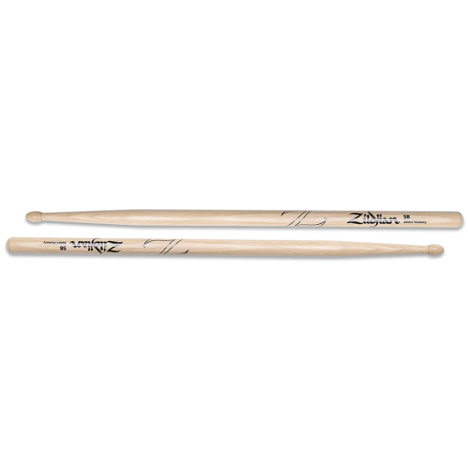 Zildjian Hickory 5B Wood Tip Drum Sticks Drumsticks Zildjian Hickory 5B Wood Tip Drum Sticks Drumsticks von Zildjian
