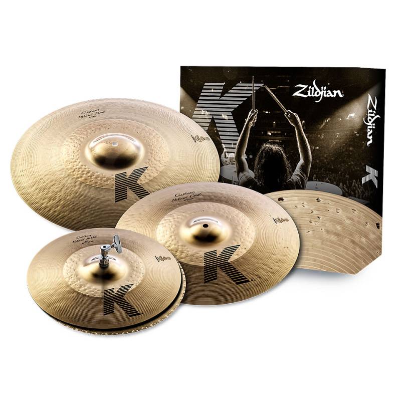 Zildjian K Custom Hybrid KCH390 Box 14/17/21 Becken-Set von Zildjian