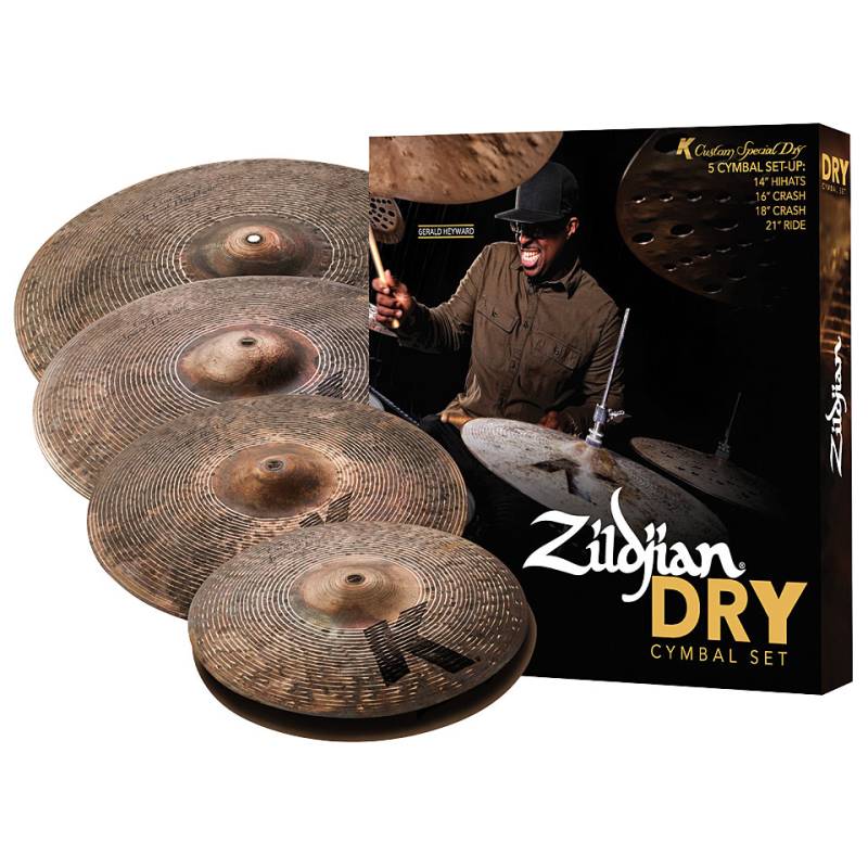 Zildjian K Custom Special Dry KCSP4681 Box 14"/16"/18"21" Becken-Set von Zildjian