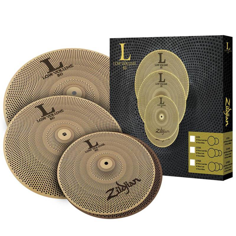 Zildjian L80 Low Volume LV468 Becken-Set von Zildjian