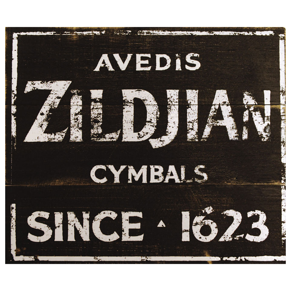 Zildjian ZSIGN1 Vintage Factory Sign Dekoschild von Zildjian