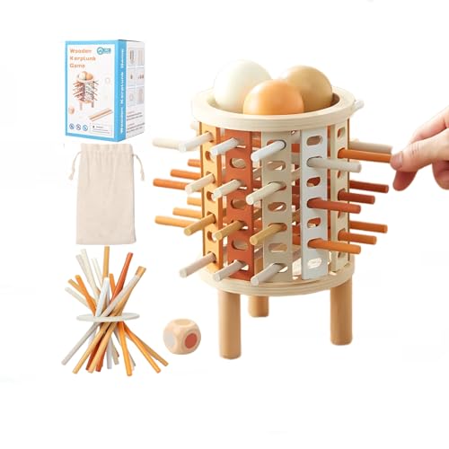 Montessori-Turmspielzeug für Kinder, Holzbrettspiel mit Stöcken, Würfeln, Ballwurfspielen, für Kleinkinder, Feinmotorik, Zählen, frühe Lernaktivität, Geschenk für Jungen und Mädchen 3 4 5 6 7 8 9 Montessori-Turmspielzeug für Kinder, Holzbrettspiel mit Stöcken, Würfeln, Ballwurfspielen, für Kleinkinder, Feinmotorik, Zählen, frühe Lernaktivität, Geschenk für Jungen und Mädchen 3 4 5 6 7 8 9 von Zilynhom