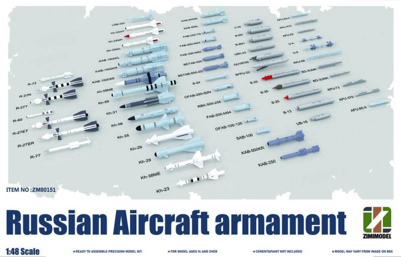 Russian Aircraft Armament Russian Aircraft Armament von Zimi Model