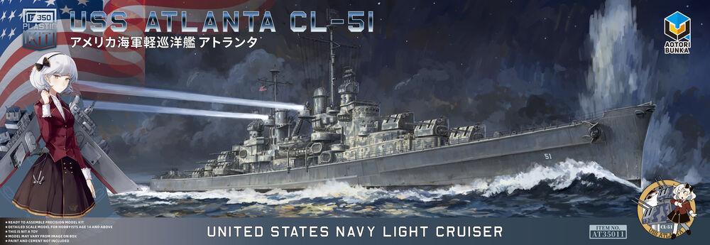 USS Atlanta CL-51 (Atori Brand) von Zimi Model