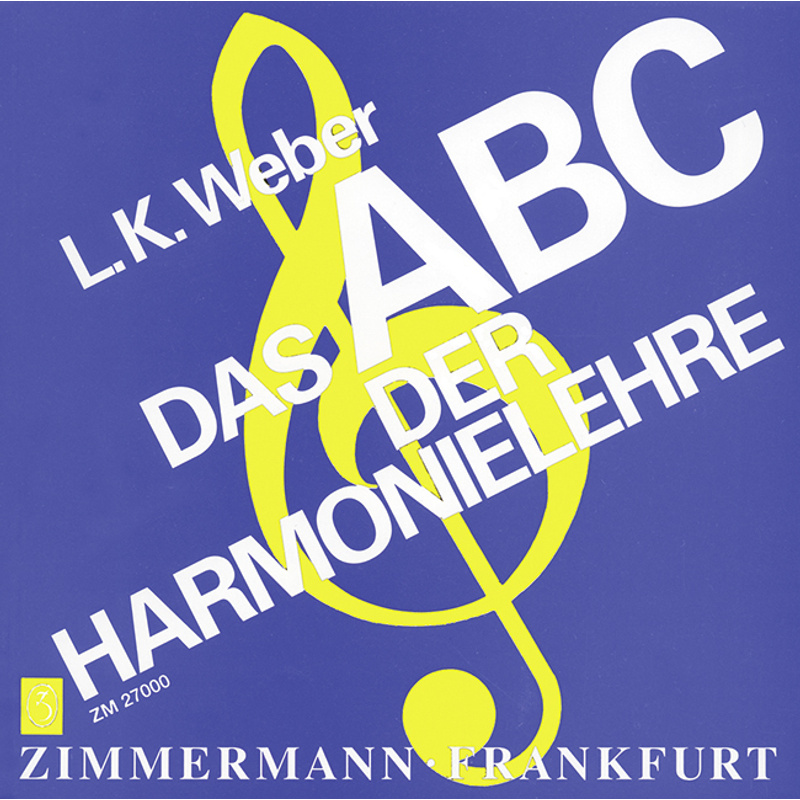 Das ABC der Harmonielehre von Zimmermann Musikverlag