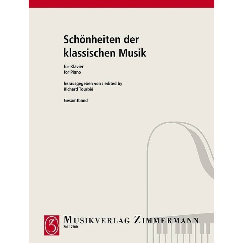 Schönheiten der klassischen Musik für Klavier, 3 Bde. von Zimmermann Musikverlag