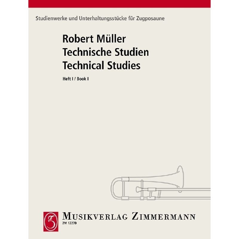 Technische Studien, Posaune.H.1 von Zimmermann Musikverlag